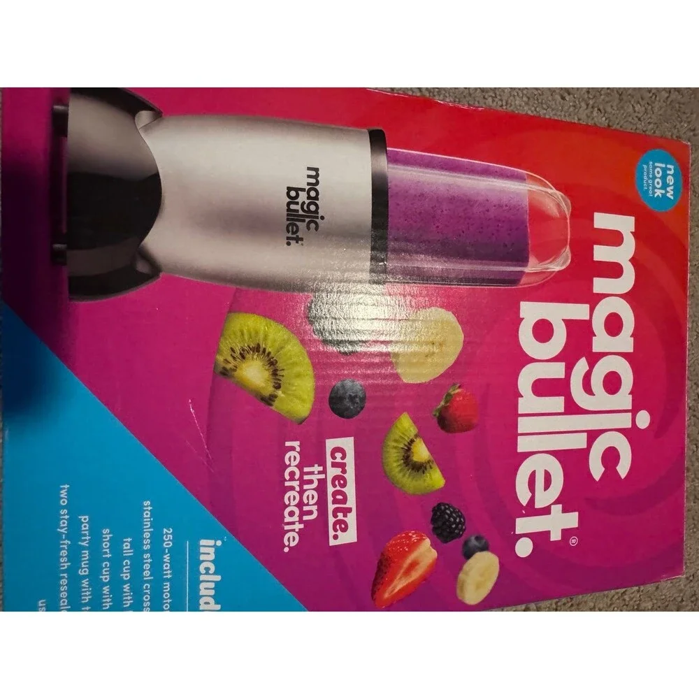 Magic Bullet Brand Blender, Mix/Chop/Pulse/Whip, Kitchenware/Small Appliances